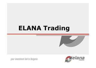 ELANA Trading
 