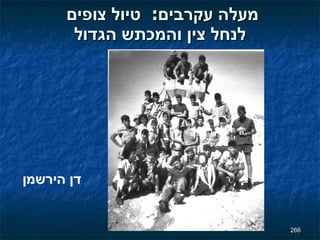 מעלה עקרבים :  טיול צופים  לנחל צין והמכתש הגדול דן הירשמן 