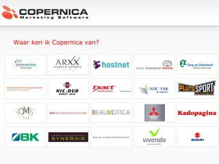 Waar ken ik Copernica van? 