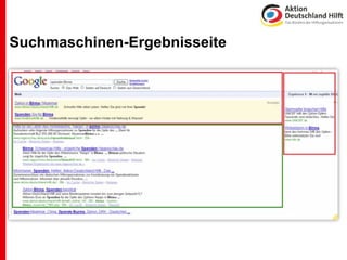 Suchmaschinen-Ergebnisseite
 