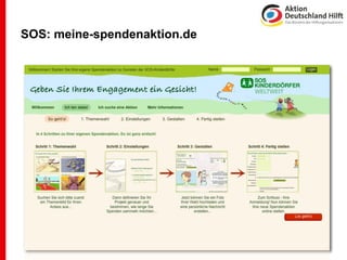 SOS: meine-spendenaktion.de
 
