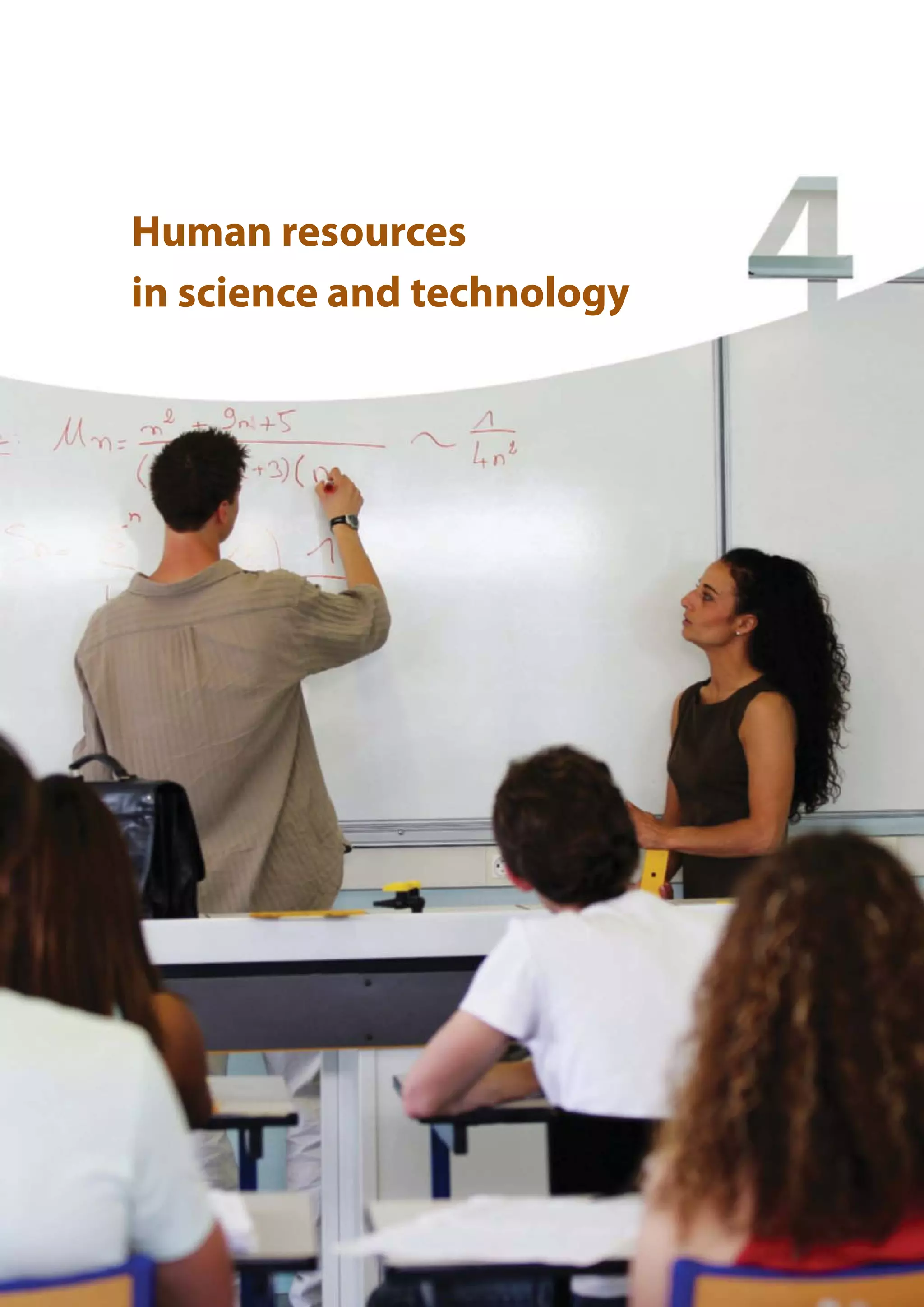 Human resources
in science and technology
 