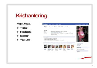 Krishantering Motrin Moms Twitter Facebook Bloggar YouTube 