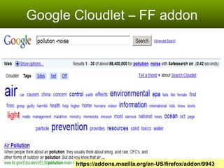 Google Cloudlet – FF addon https://addons.mozilla.org/en-US/firefox/addon/9943 