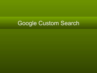 Google Custom Search 
