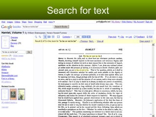 Search for text 