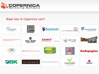 Waar ken ik Copernica van? 