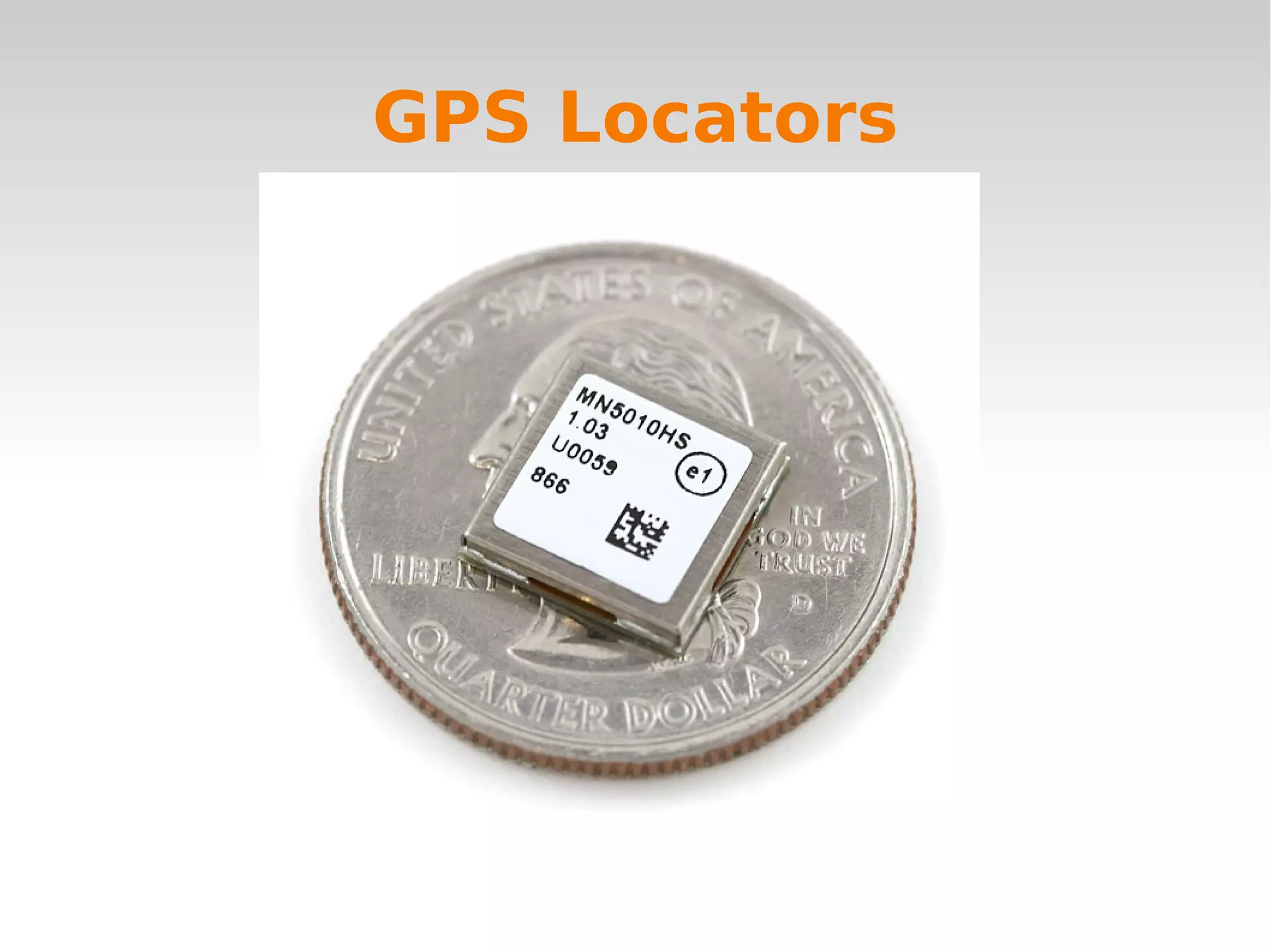    
GPS Locators
 