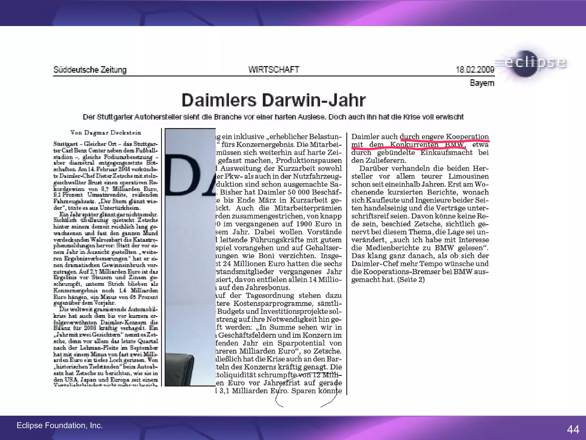 Eclipse Foundation, Inc.
                           44
 