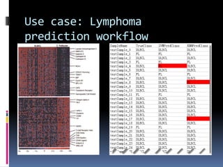 Use case: Lymphoma prediction workflow<br />