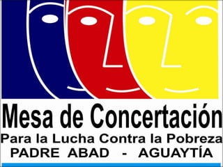 MESA DE CONCERTACION - 2009 2010