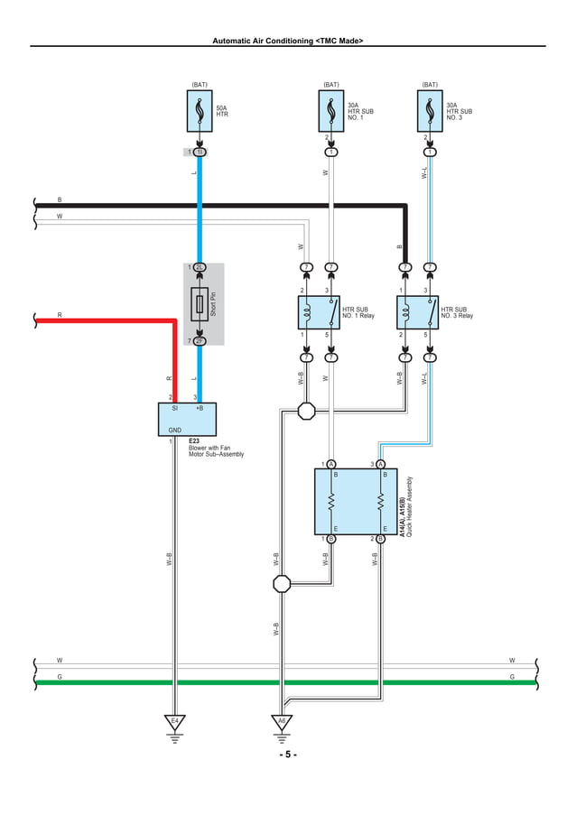 2009 2010 toyota corolla electrical wiring diagrams
