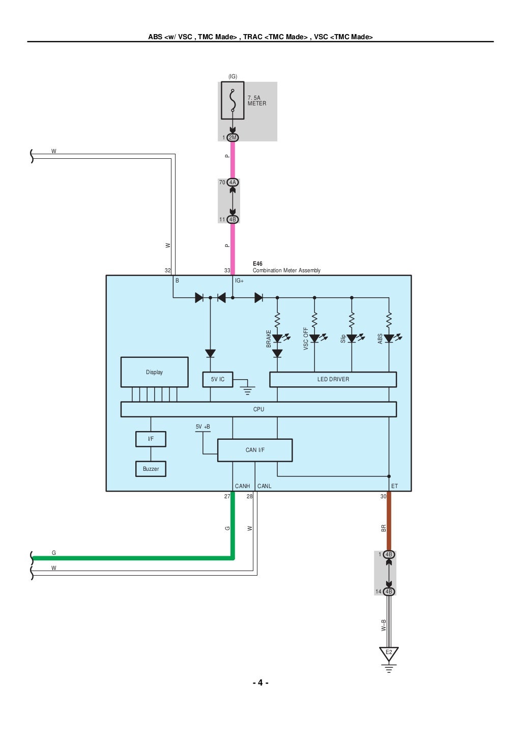 2009 2010 toyota corolla electrical wiring diagrams