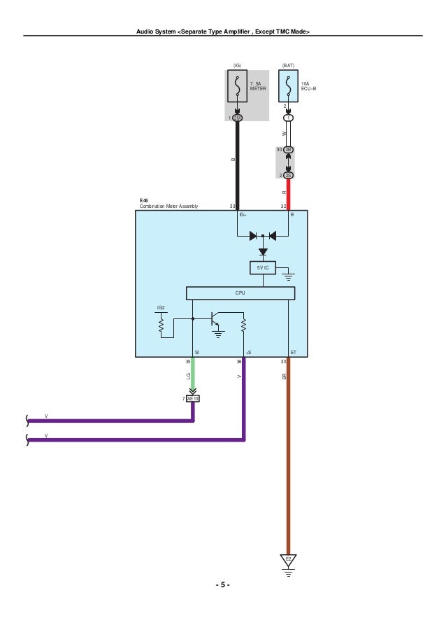 2009 2010 toyota corolla electrical wiring diagrams 2009 toyota corolla wiring diagram 