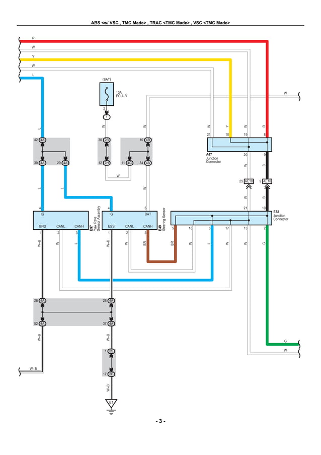 2009 2010 toyota corolla electrical wiring diagrams