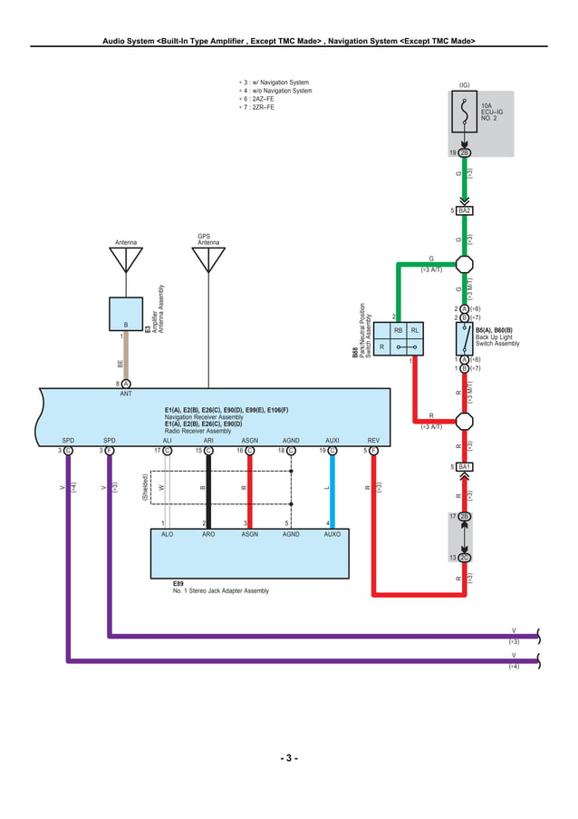 2009 2010 toyota corolla electrical wiring diagrams