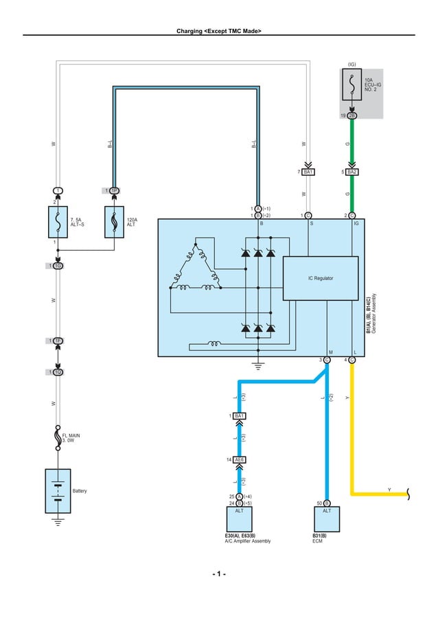 2009 2010 toyota corolla electrical wiring diagrams
