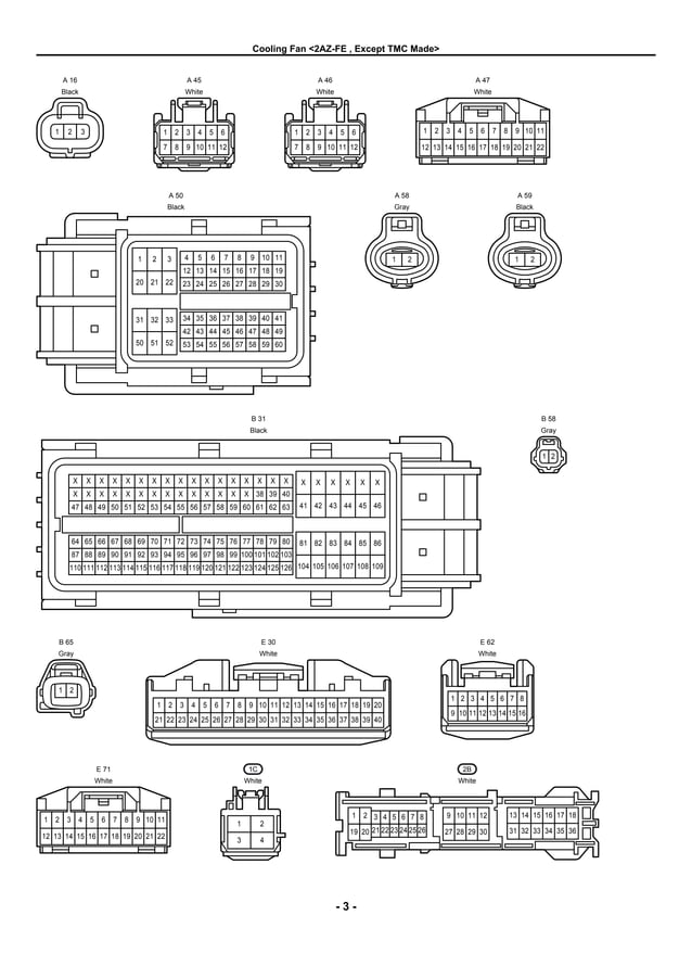 2009 2010 toyota corolla electrical wiring diagrams