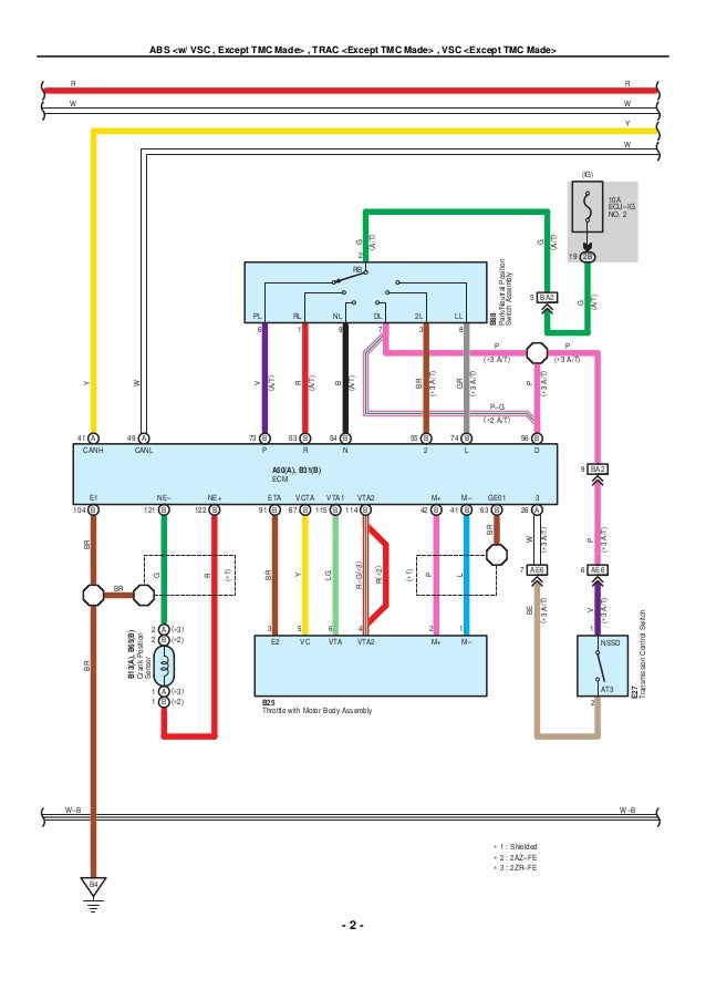 2009 2010 Toyota Corolla Electrical Wiring Diagrams