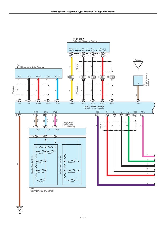 Wiring Diagram Toyota Corolla 2006 Database Wiring