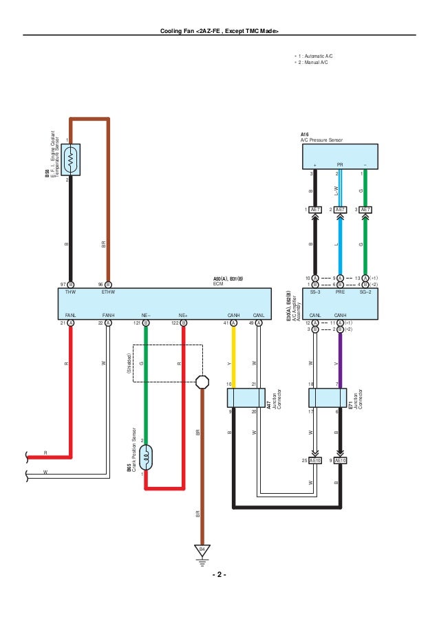 2009 2010 Toyota Corolla Electrical Wiring Diagrams
