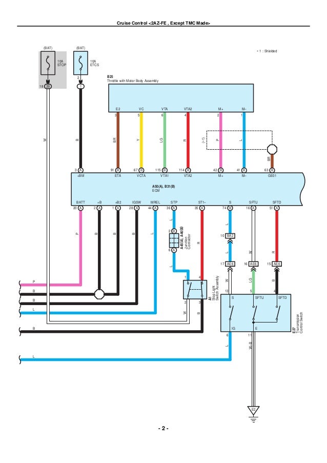 Toyota Corolla Wiring Diagram Electrical 2009 2010 toyota corolla electrical wiring diagrams