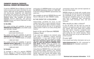 2009 370-z OWNER'S MANUAL