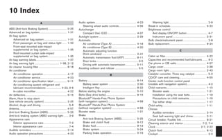 2009 370-z OWNER'S MANUAL