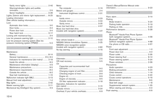 2009 370-z OWNER'S MANUAL
