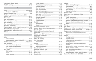 2009 370-z OWNER'S MANUAL