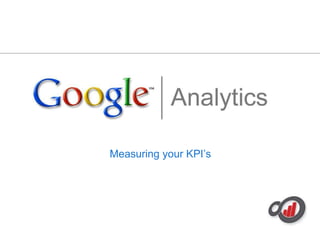 Measuring your KPI’s 