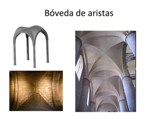 Bóveda de aristas
 