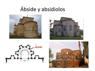 Ábside y absidiolos
 