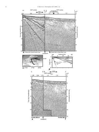 4 A. Bécel et al. / Tectonophysics 467 (2009) 1–21
 