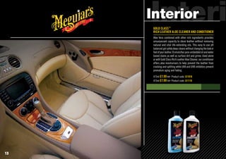 Interi
     Interior
      gold class™
      Rich Leather Aloe Cleaner and conditioner
      Aloe Vera combined with other...
