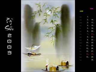 JUNE 25 11 Thu 26 12 Fri 27 13 Sat 28 14 Sun 29 15 Mon 30 Tue 24 10 Wed 23 9 Tue 22 8 Mon 21 7 Sun 20 6 Sat 19 5 Fri 18 4 Thu 17 3 Wed 16 2 Tue 1 Mon 2009 3 19 4 20 5 21 6 22 7 23 8 2 18 1 / 5 17 30 16 29 15 28 14 27 13 26 12 25 11 24 10 9 