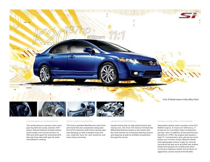 Herb Chambers 2009 Honda Civic Hybrid Brochure