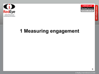 1 Measuring engagement 
