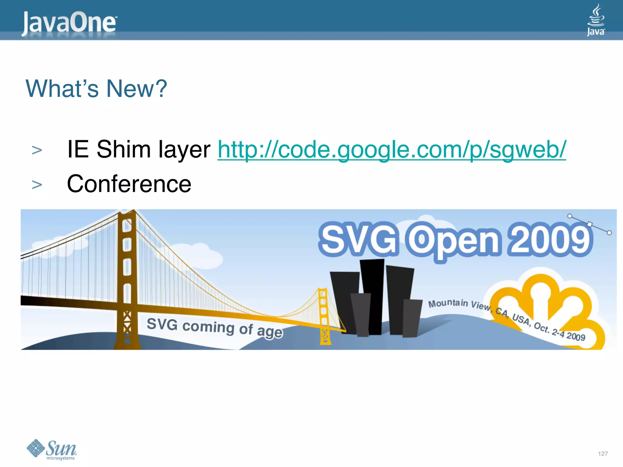 2009 Java One State Of The Open Web