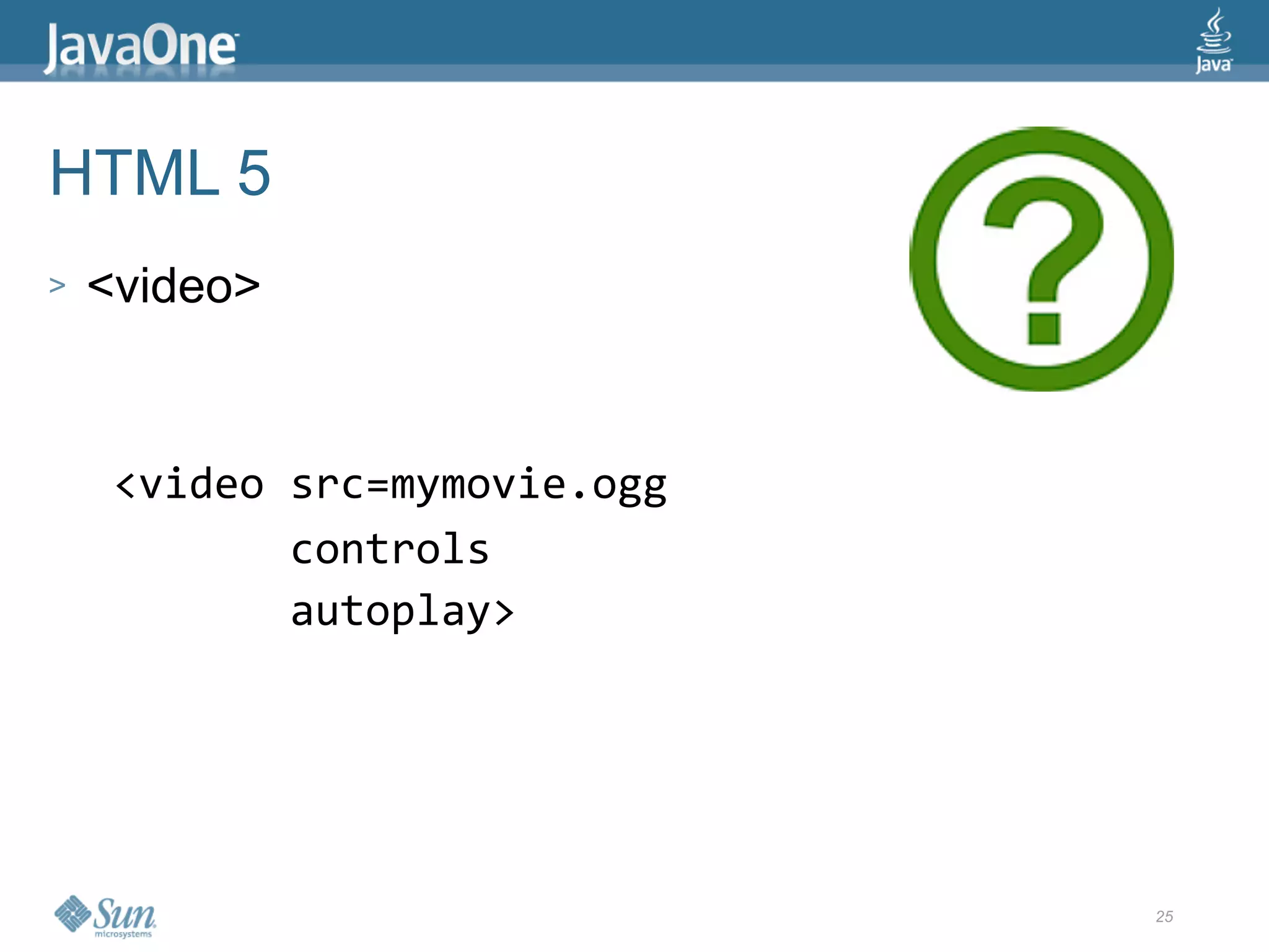 2009 Java One State Of The Open Web