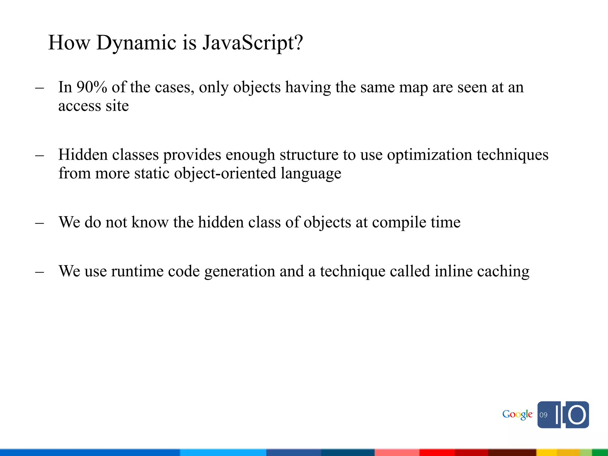 2009 Java One State Of The Open Web