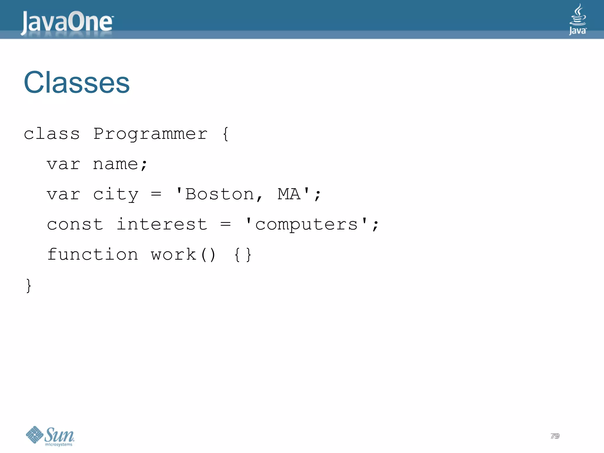 2009 Java One State Of The Open Web