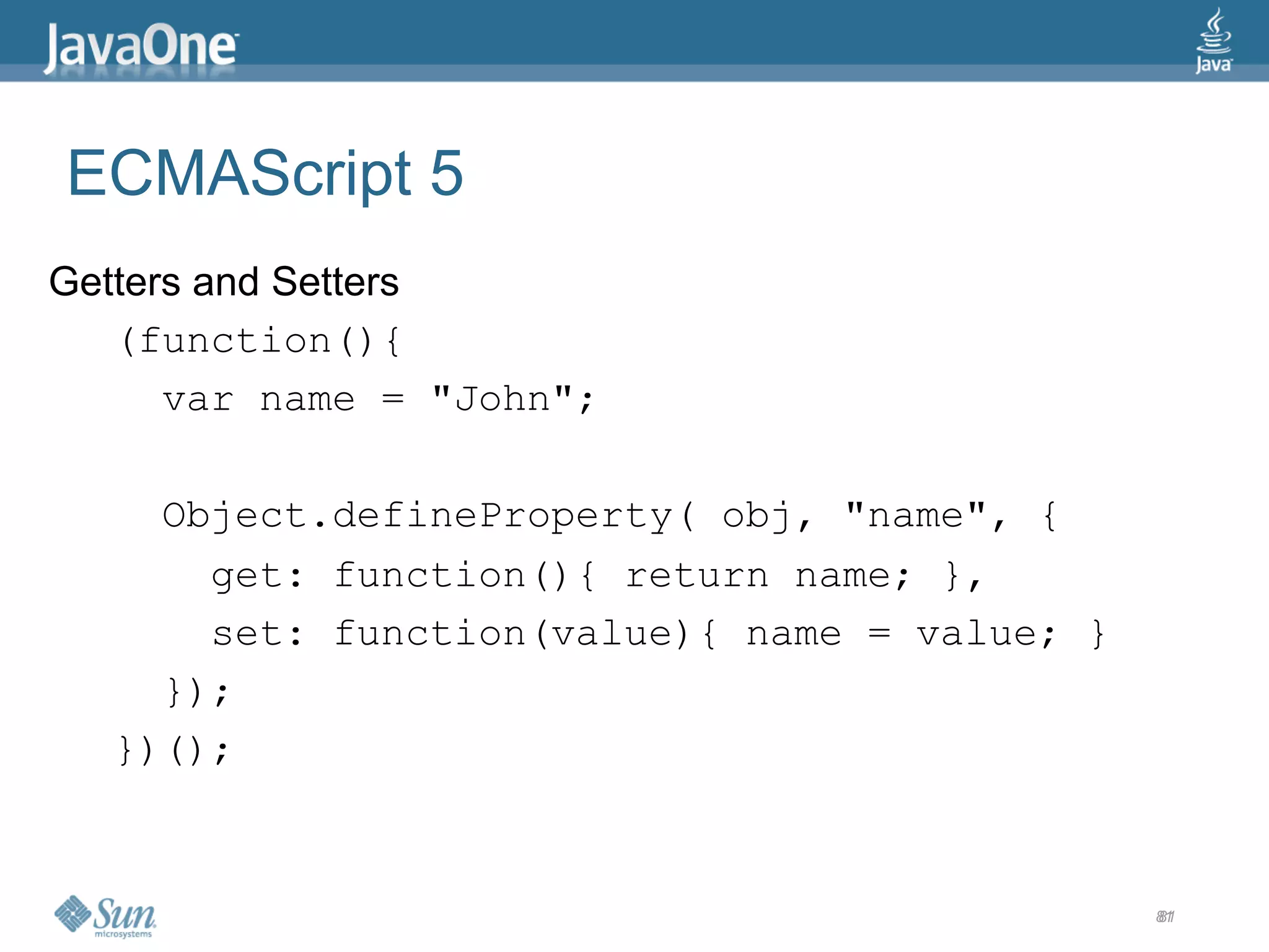 2009 Java One State Of The Open Web