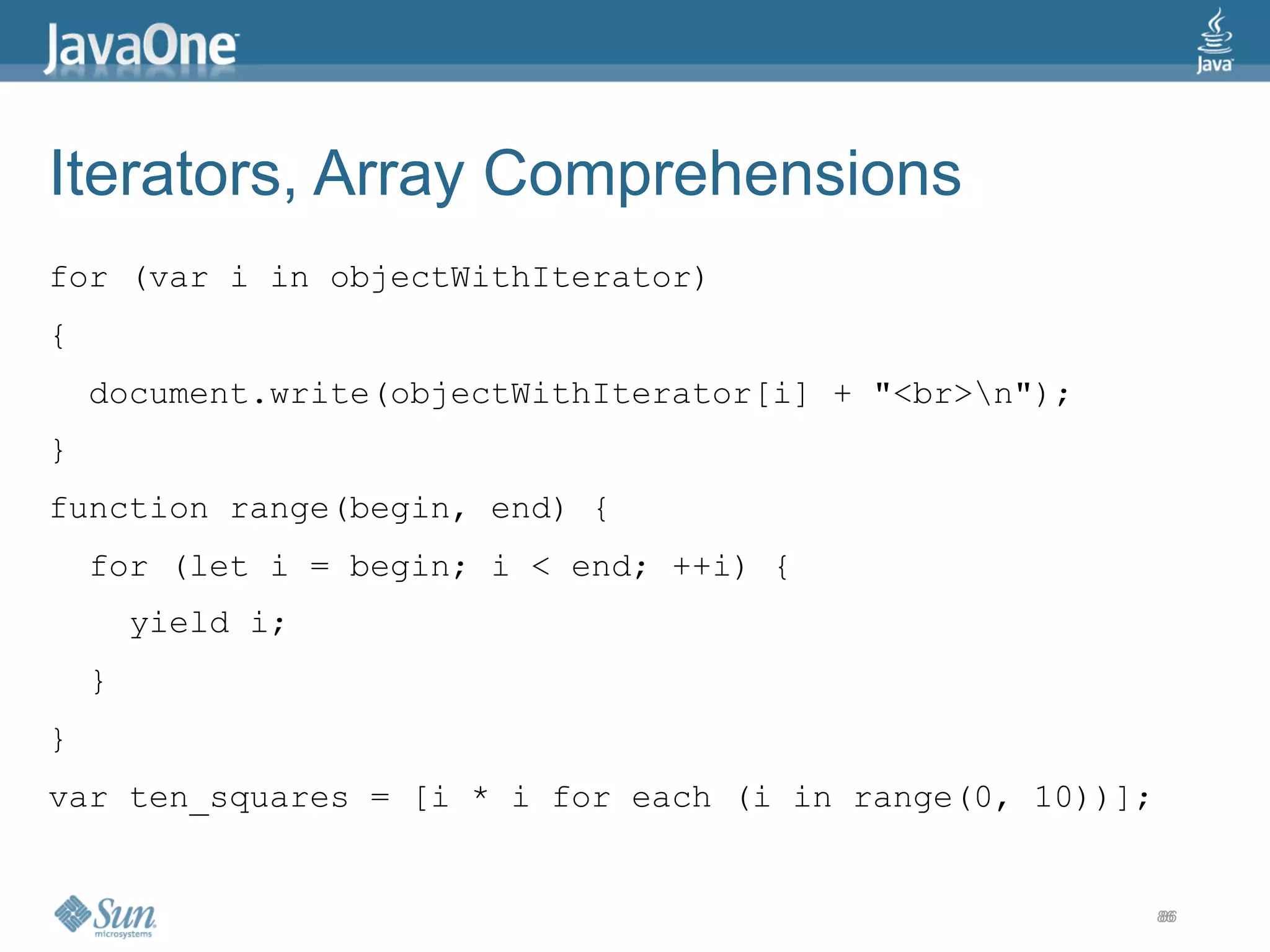 2009 Java One State Of The Open Web