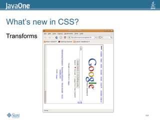 2009 Java One State Of The Open Web