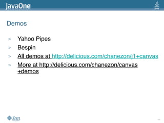 2009 Java One State Of The Open Web