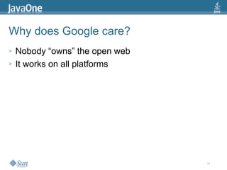 2009 Java One State Of The Open Web