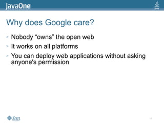2009 Java One State Of The Open Web
