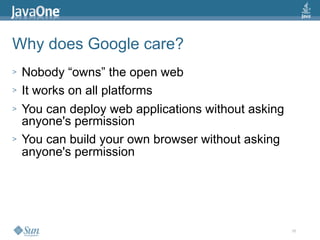 2009 Java One State Of The Open Web