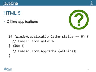 2009 Java One State Of The Open Web
